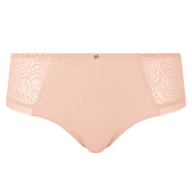 Chantelle C-Jolie Lace Hipster Panty - Rose Beige