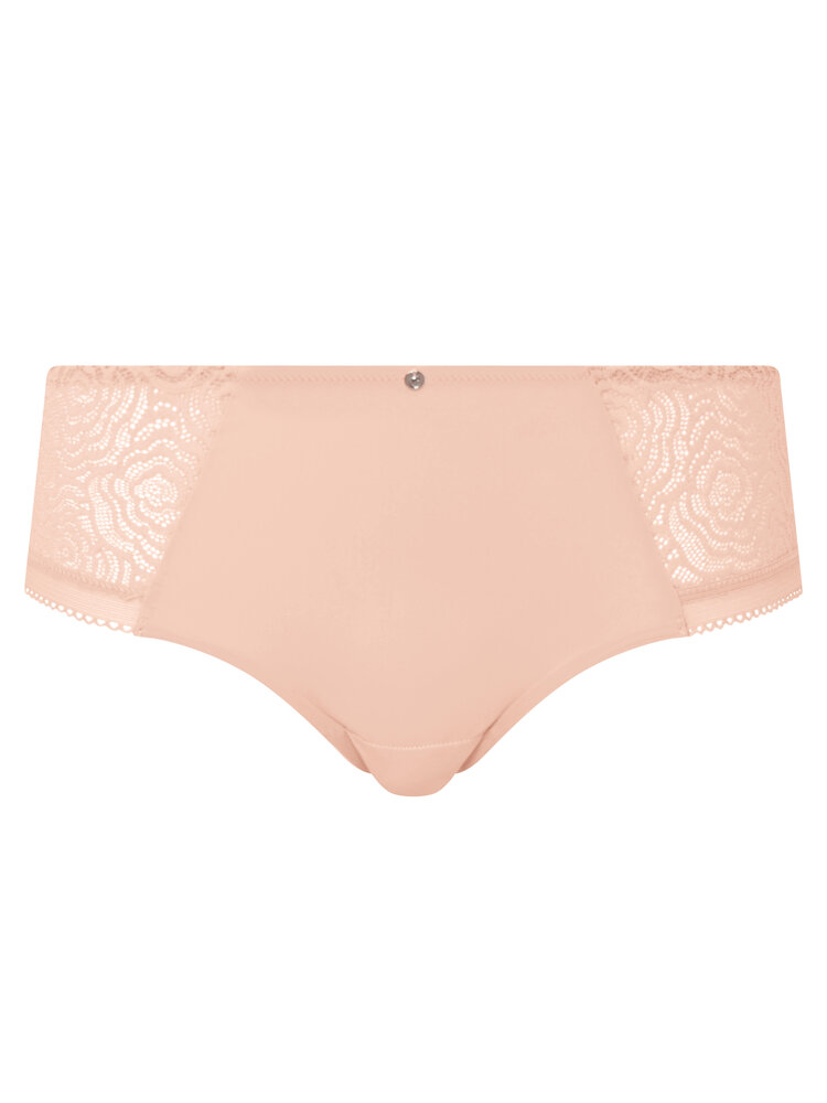 Chantelle C-Jolie Lace Hipster Panty - Rose Beige