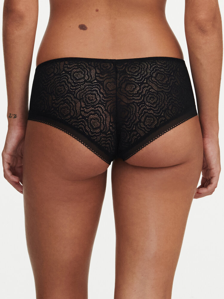 Chantelle C-Jolie Lace Hipster Panty - Black