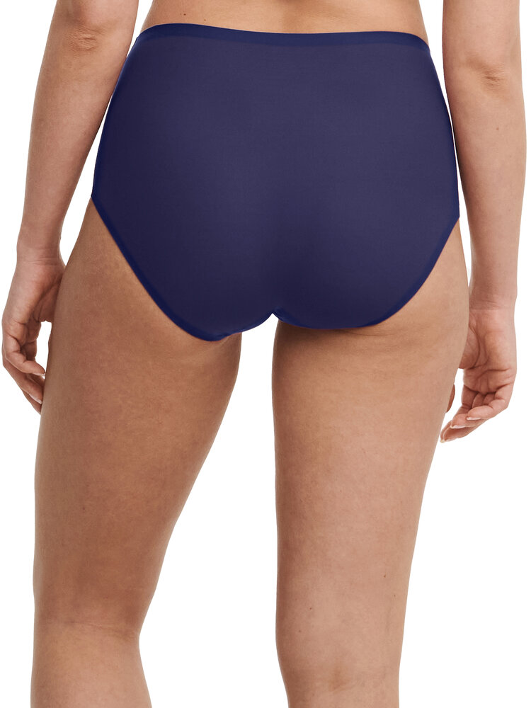 Chantelle Soft Stretch Seamless High Rise Brief Blue Danube (050)