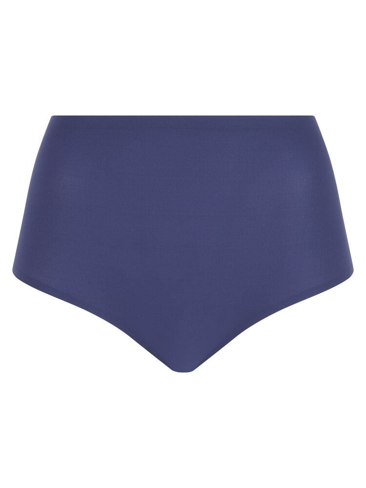 Chantelle Soft Stretch Seamless High Rise Brief Blue Danube (050)