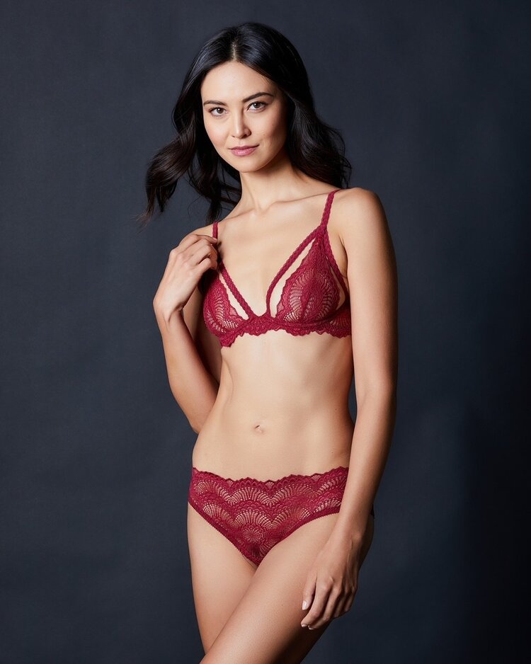 Journelle Natalia Underwire Bra Bordeaux