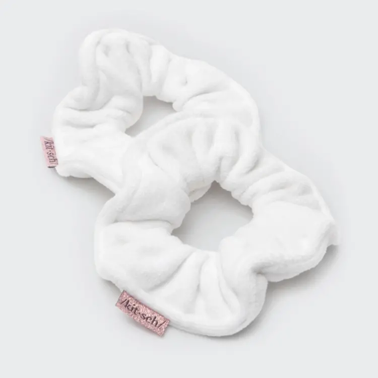 Kitsch Microfiber Towel Scrunchies 2Pk 589 White