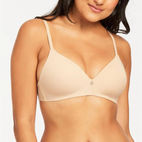 Montelle Women's Pure Plus Soft Foam Cup Full Coverage T-Shirt Bra, Nude,  30E at  Women's Clothing store