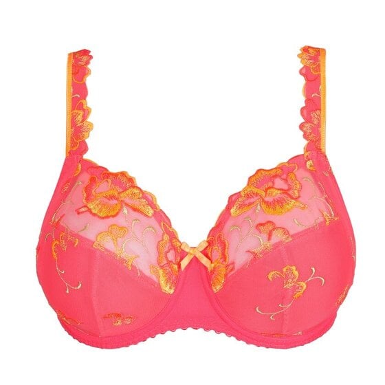 Exotica raspberry pink balconette bra, Simone Pérèle, Shop Unlined Bras &  Bra Tops For Women Online