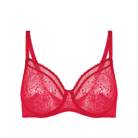 Comete Full Cup Bra 12S324 Ruby (361) - Lace & Day