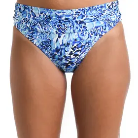 La Blanca Aquatic Nature Shirred Band Hipster Bottom
