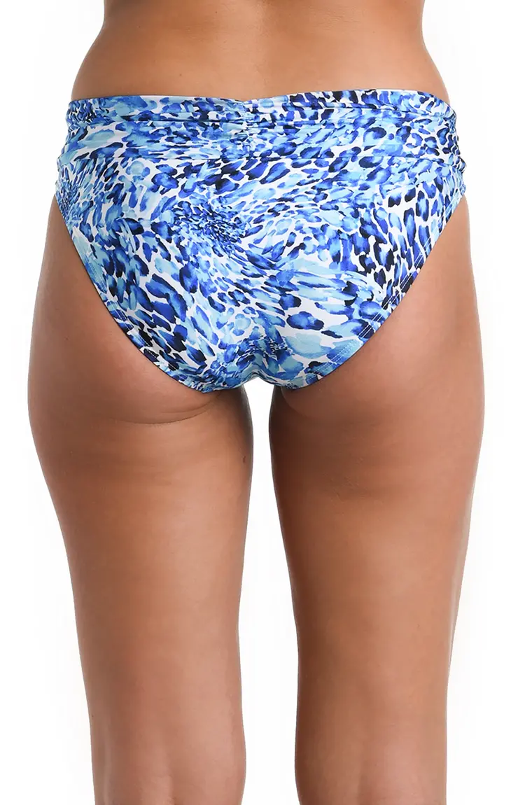 La Blanca Aquatic Nature Shirred Band Hipster Bottom