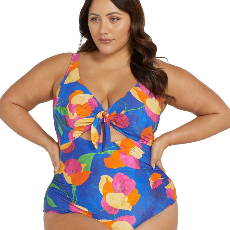 Artesands Au Contraire Cezanne Underwire One Piece Blue Floral