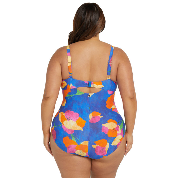 Artesands Au Contraire Cezanne Underwire One Piece Blue Floral