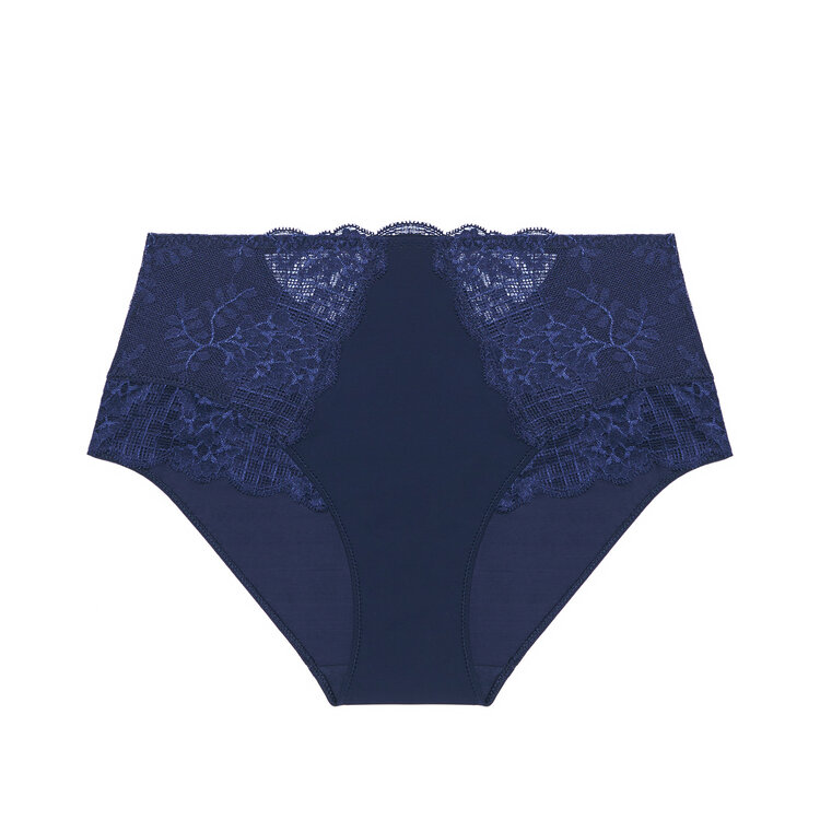 Simone Perele Reve High-Waist Brief Panty Cosmic Blue