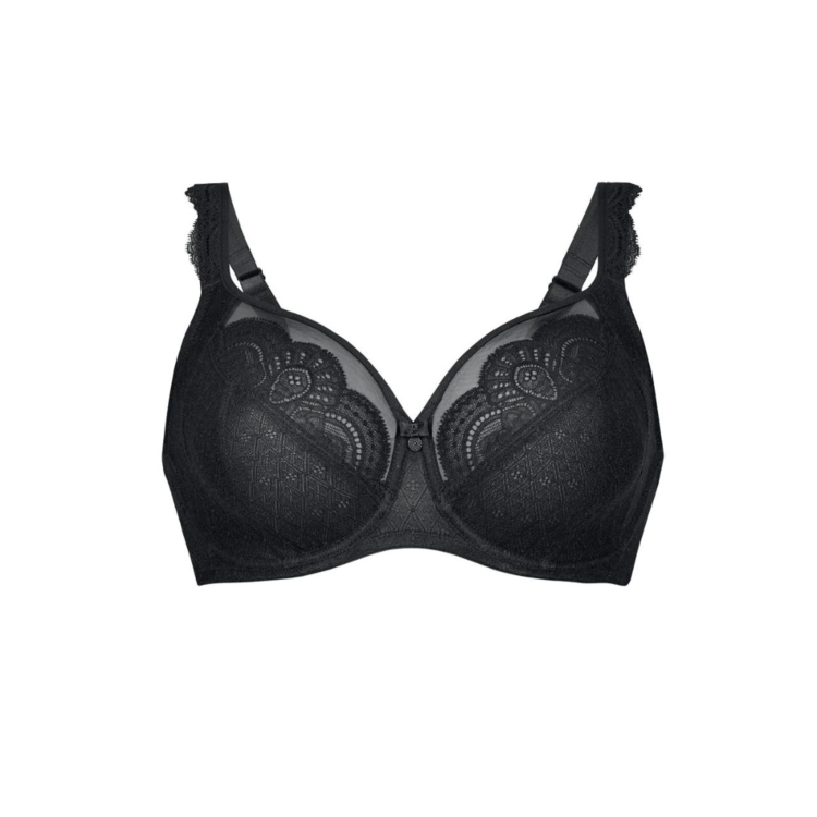 Rosa Faia Selma Full Cup Bra - Black