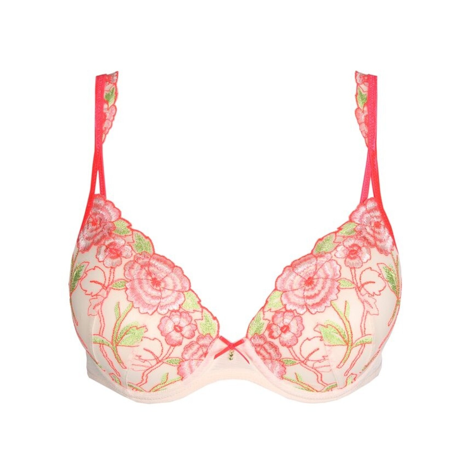 Ayama Padded Heart Bra 0102786 Fruit Punch (FPU) - Lace & Day