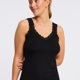 Fleur't Iconic Shelf Bra Cami Black