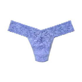 Hanky Panky Hanky Panky Low Rise Thong - Cool Water Blue