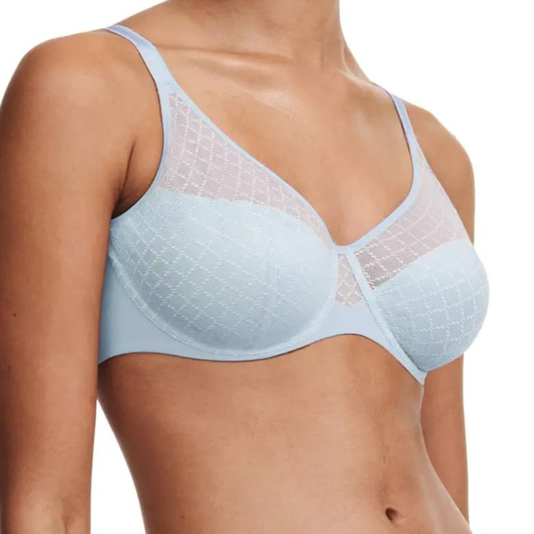 Chantelle Norah Chic Unlined Bra Slate Blue