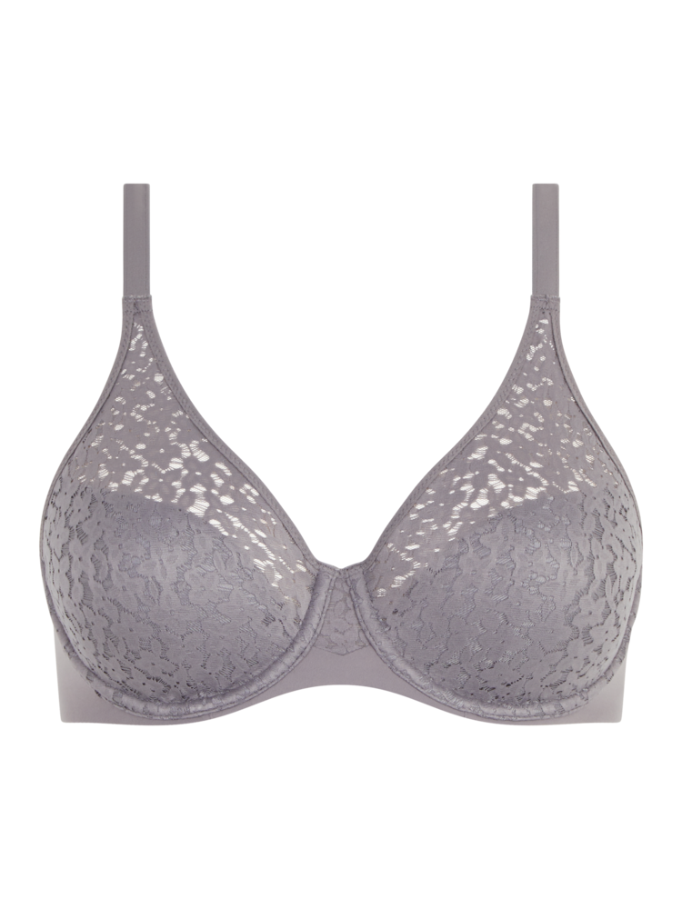 Chantelle Norah Unlined Bra Purple Grey