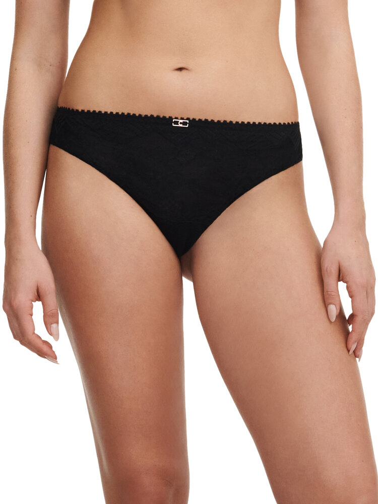 Chantelle Origins Thong Panty - Black