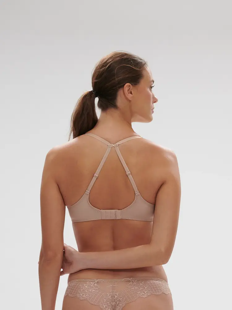 Simone Perele Reve 3D Plunge Bra - Beige