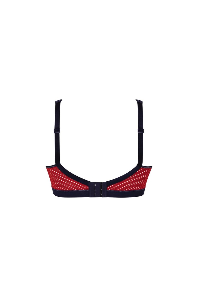 Anita Momentum Sports Bra - Red/Blue Iris