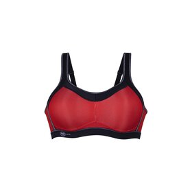 Anita Momentum Sports Bra - Red/Blue Iris