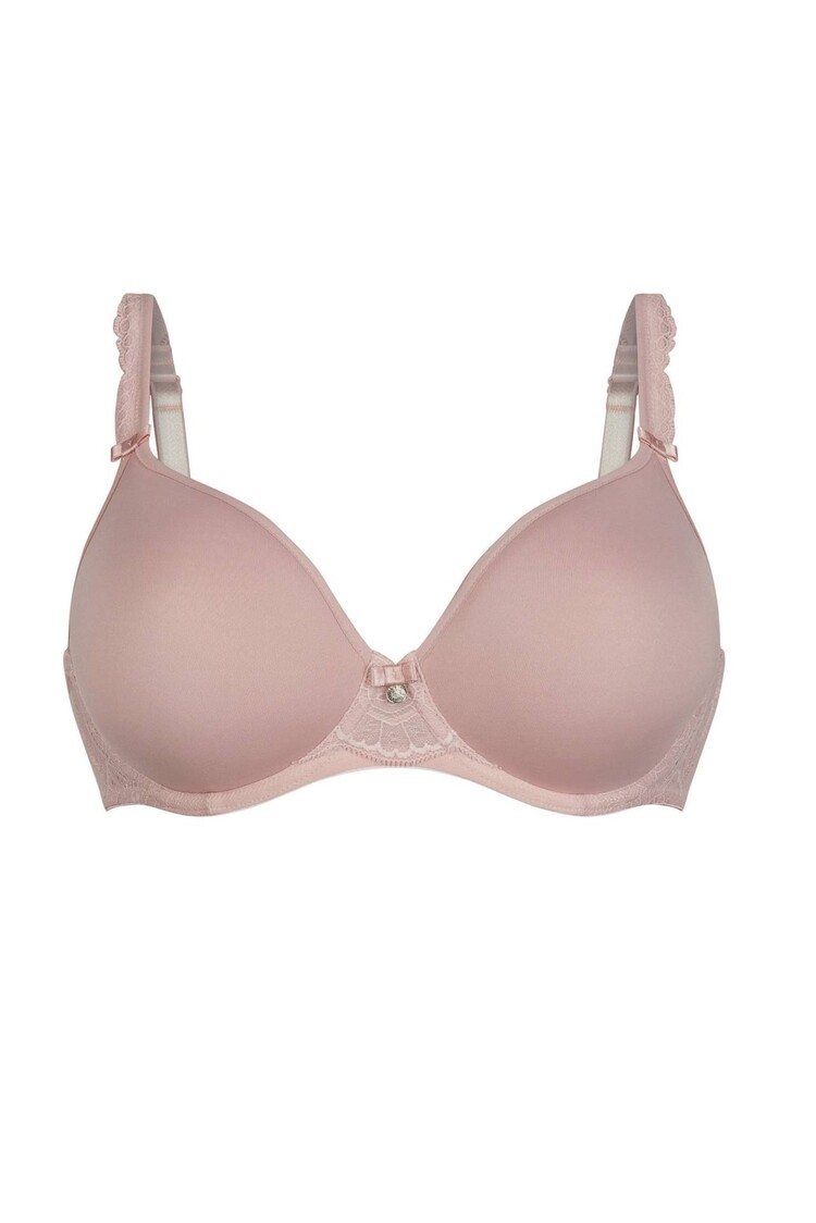 Rosa Faia Selma Wired Spacer Bra - Rosewood