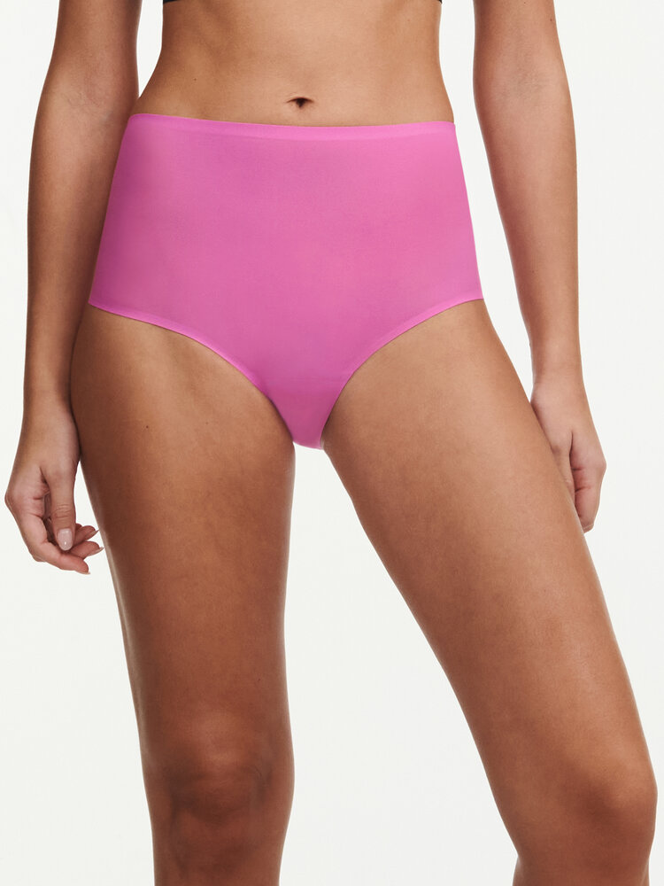 Chantelle Soft Stretch Seamless High Rise Brief - Rosebud (0PD)