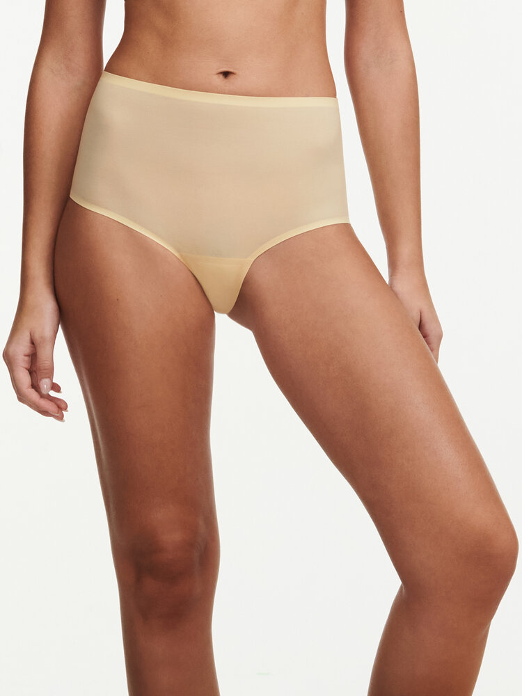 Chantelle Soft Stretch Seamless High Rise Brief - Sunflower Yellow (056)