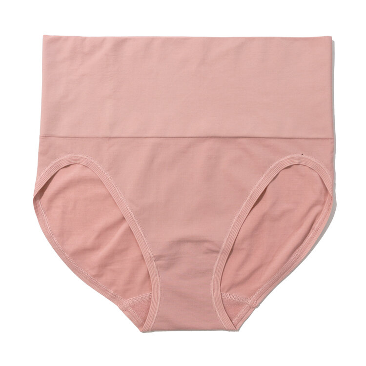 Hanky Panky Body Mid Rise Thong Panty Rose-Beige (INPC)