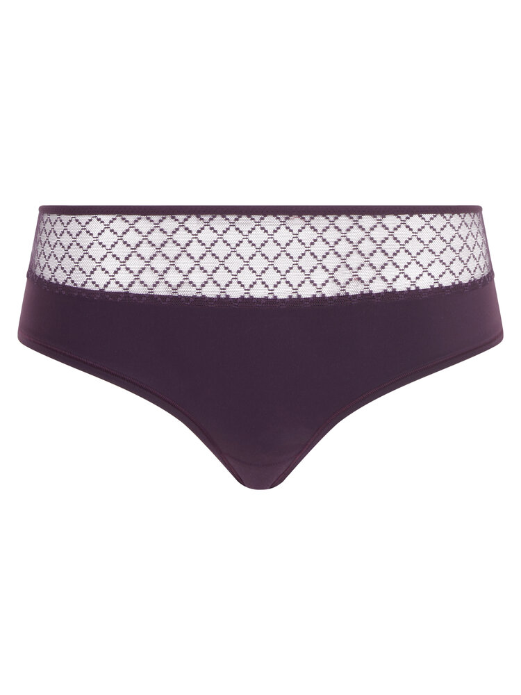 Chantelle Norah Chic Hipster Panty - Aubergine