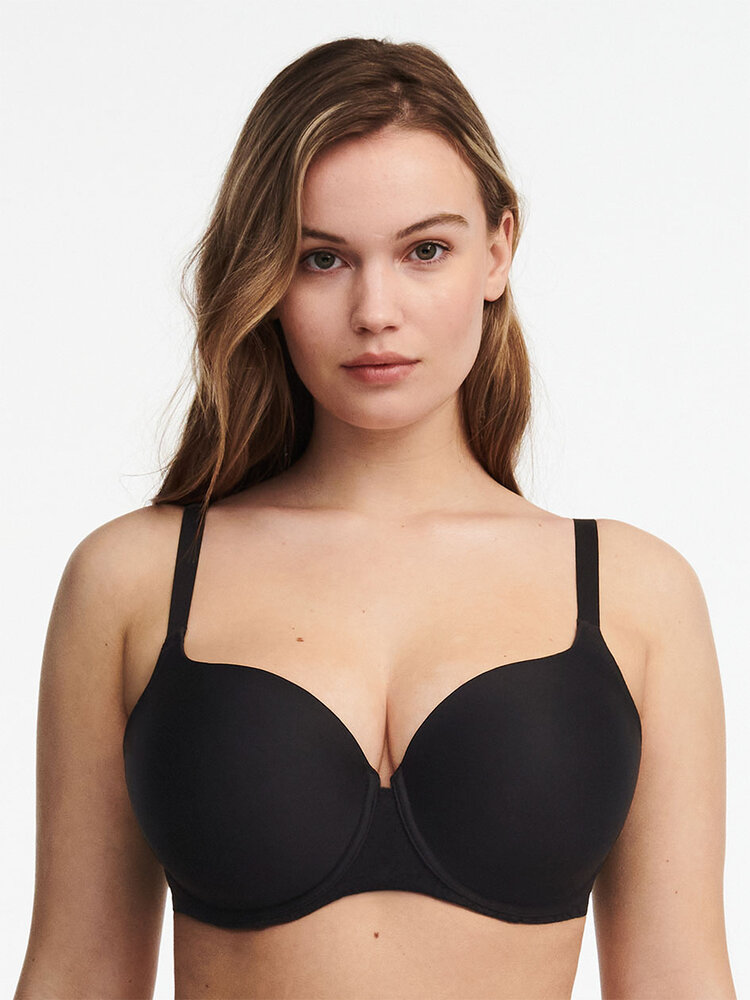 Chantelle Norah Sweetheart T-Shirt Bra - Black