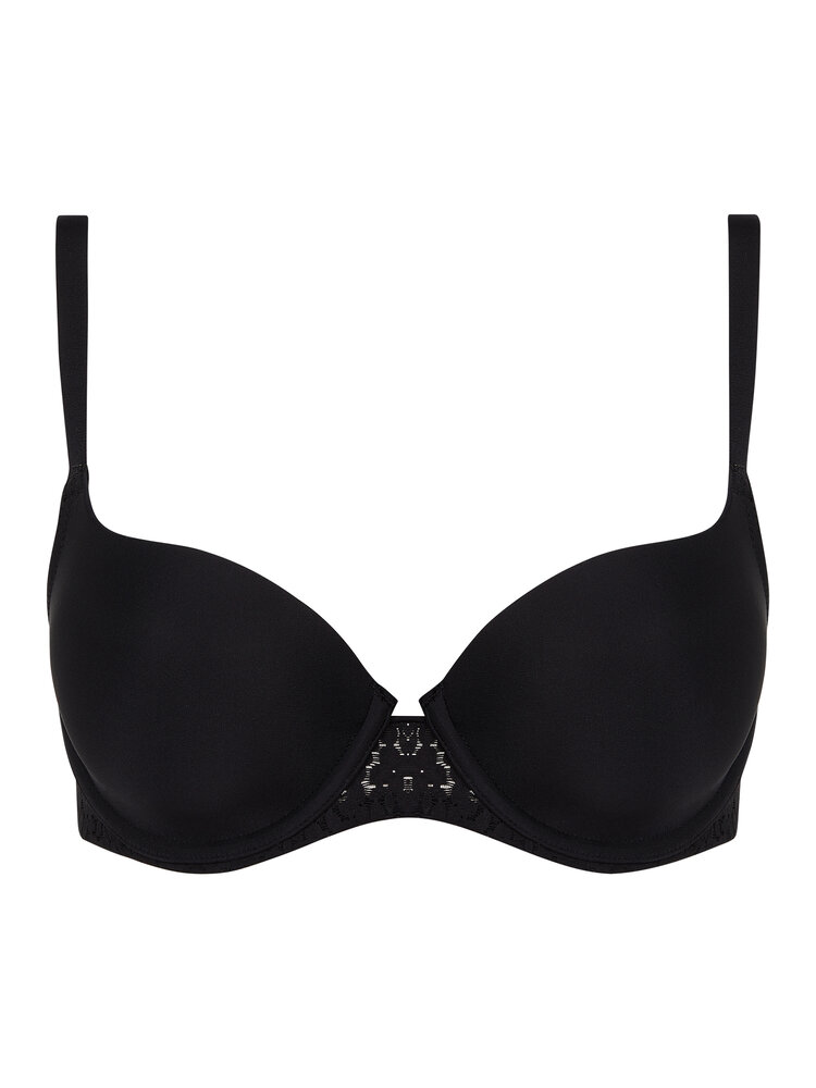 Chantelle Norah Sweetheart T-Shirt Bra - Black
