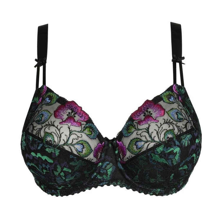 Prima Donna San Angel Full Cup Bra Peacock Feather