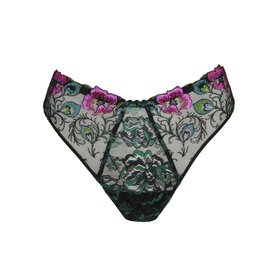 Prima Donna San Angel Thong Panty Peacock Feather