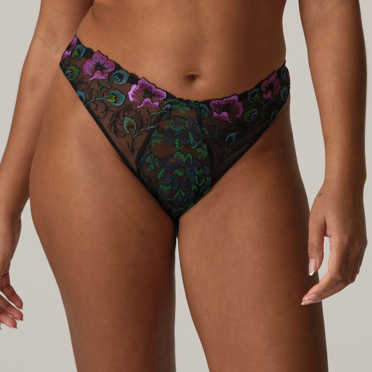 Prima Donna San Angel Thong Panty Peacock Feather (PFE)