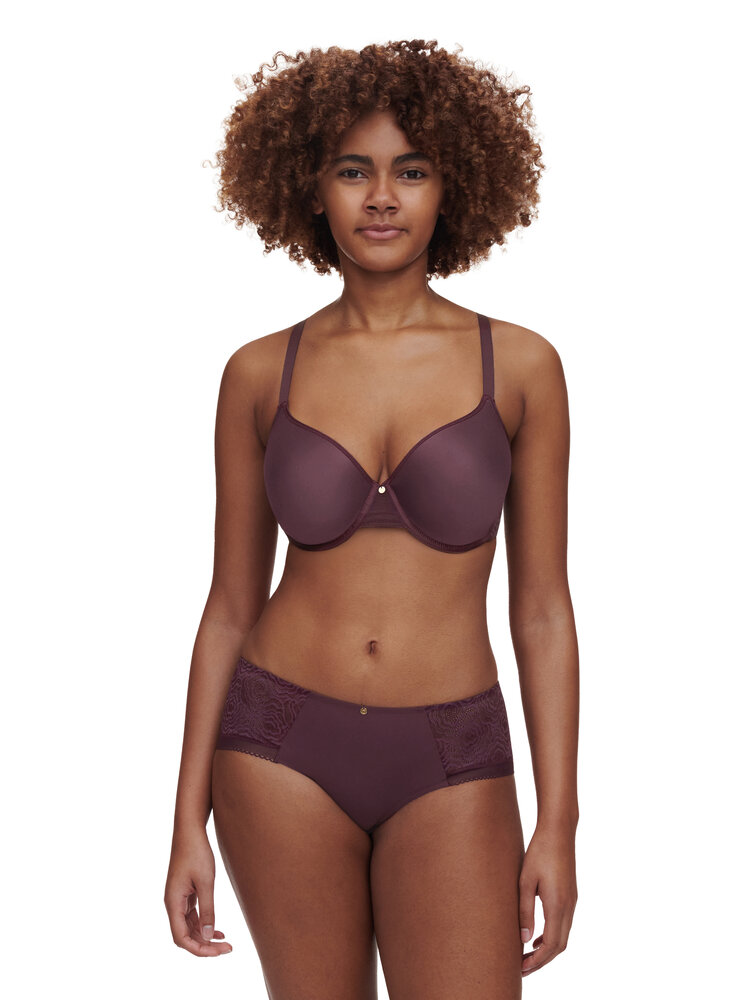 Chantelle C-Jolie T-Shirt Bra - Aubergine (0UA)