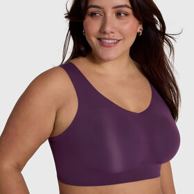 Evelyn & Bobbie Defy Bralette - Plum