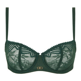 Chantelle Origins Unlined Demi Bra - Empire Green