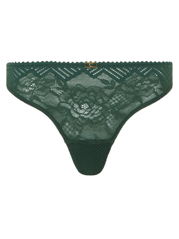 Chantelle Origins Thong Panty - Empire Green
