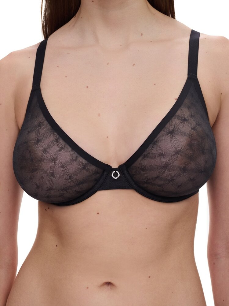 Chantelle Stella Unlined Bra - Black