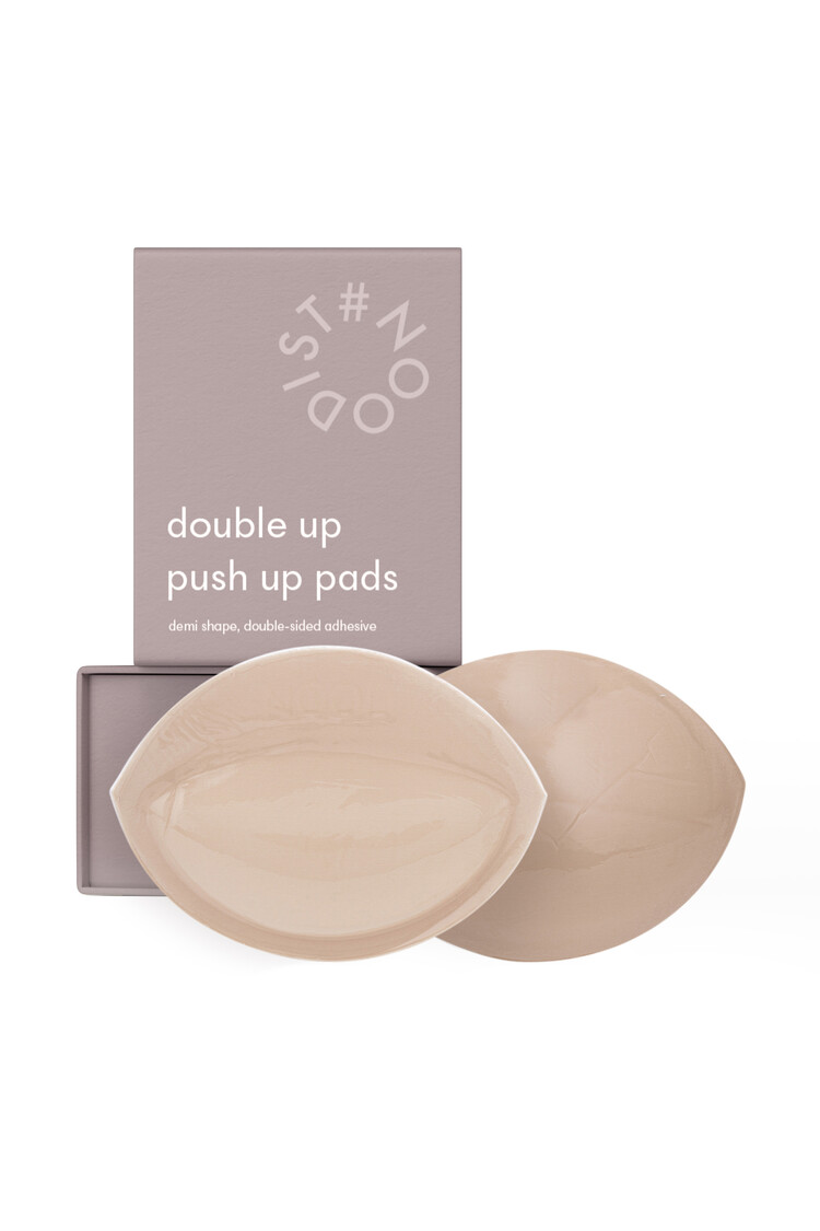 Nood Double Up Demi Push-Up Pads - Buff (No.3)