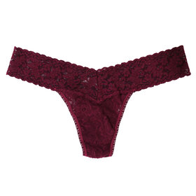 Hanky Panky Low Rise Thong Panty - Dried Cherry