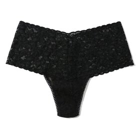 Hanky Panky Retro Thong Panty - Black