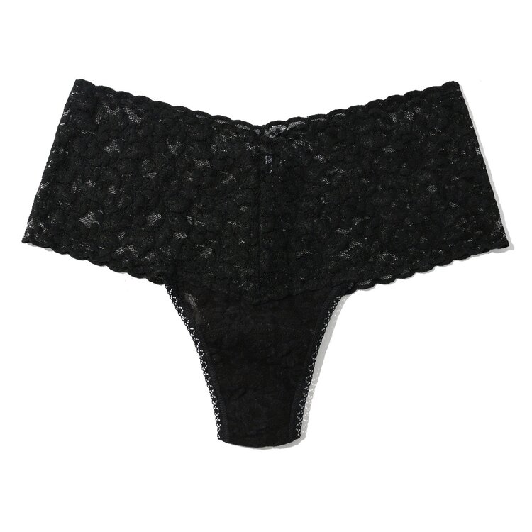 Hanky Panky Retro Thong Panty - Black