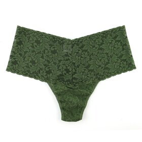 Hanky Panky Retro Thong Panty - Bitter Olive Green