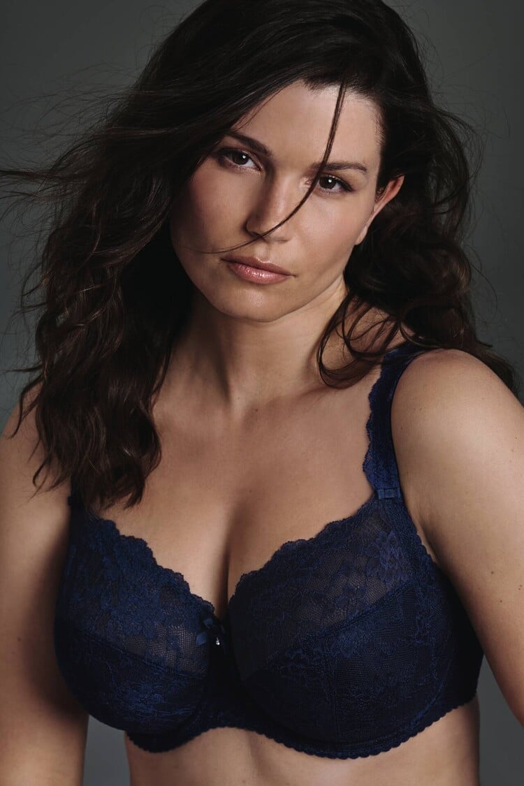 Rosa Faia Bobette Full Cup Bra - Maritime Blue