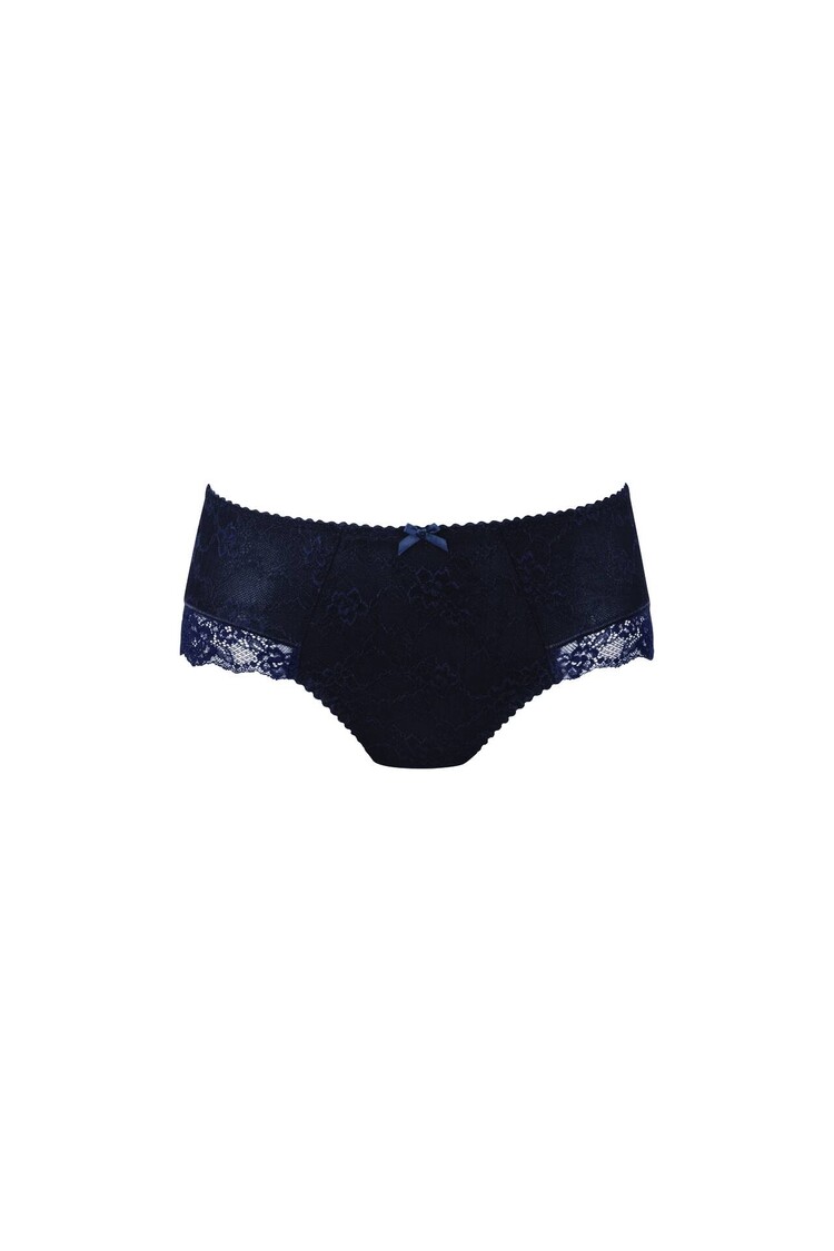 Rosa Faia Bobette High Waist Brief Panty - Maritime Blue