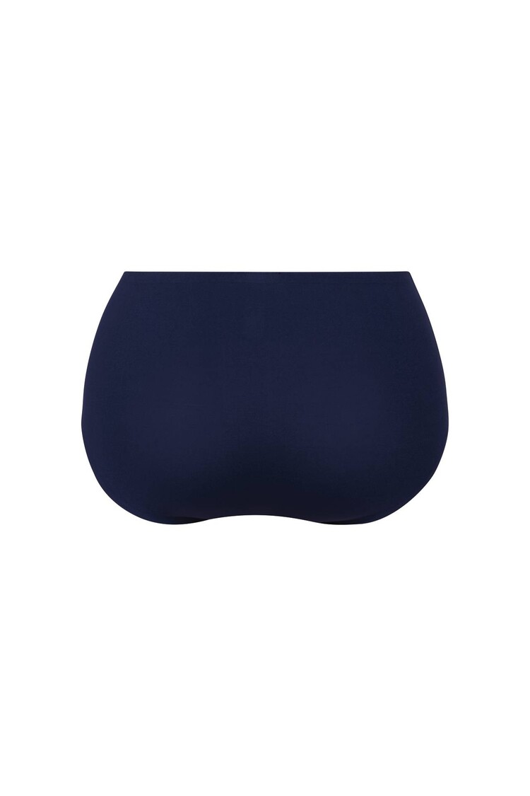 Rosa Faia Essential High-Waist Brief Panty - Maritime Blue