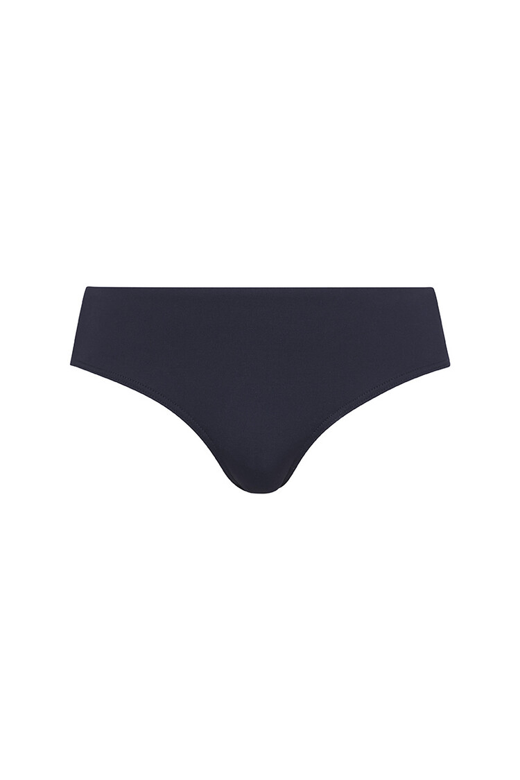 Sea Level Eco Essentials Mid-Rise Bikini Bottom - Black