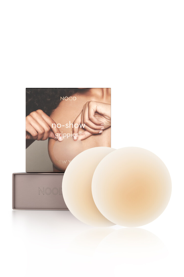 Nood Non-Adhesive 3 inch Nipple Covers - Buff (No. 3)